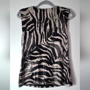 Alfani Zebra Print Blouse